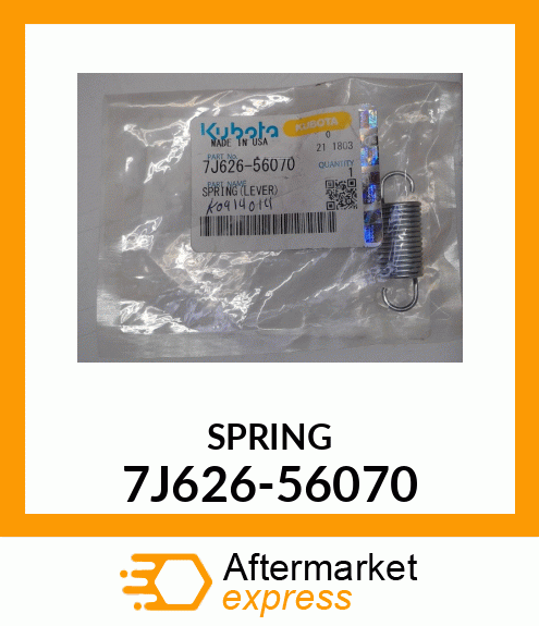 SPRING 7J626-56070