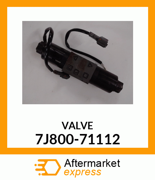 VALVE 7J800-71112