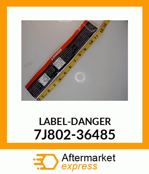 LABELDANGER 7J802-36485