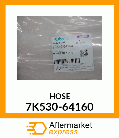 HOSE 7K530-64160