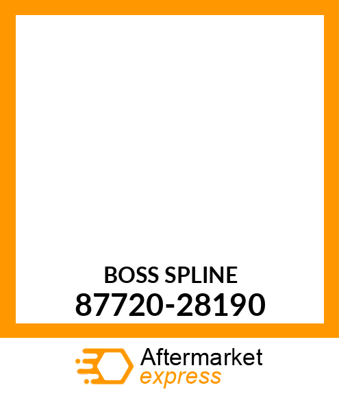 BOSS_SPLINE 87720-28190