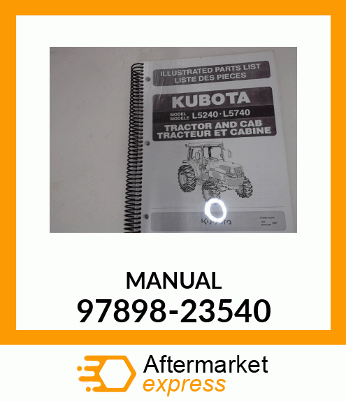 MANUAL 97898-23540