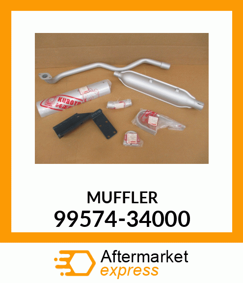 MUFFLER 99574-34000