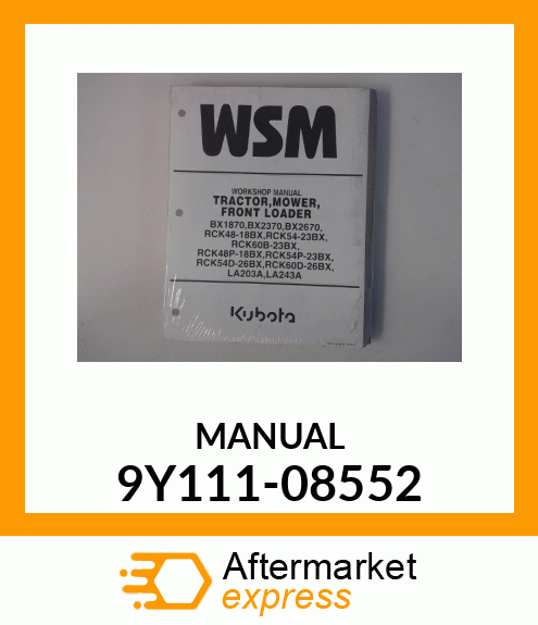 MANUAL 9Y111-08552