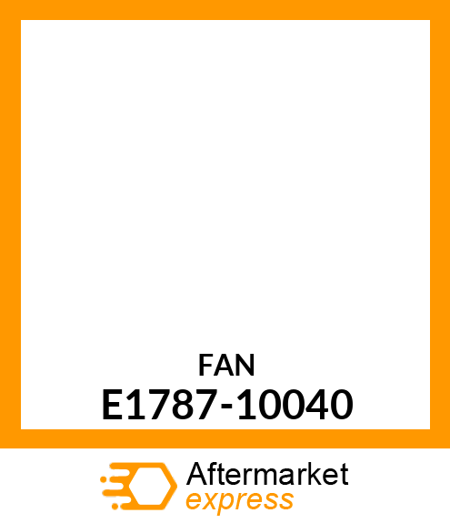 FAN E1787-10040