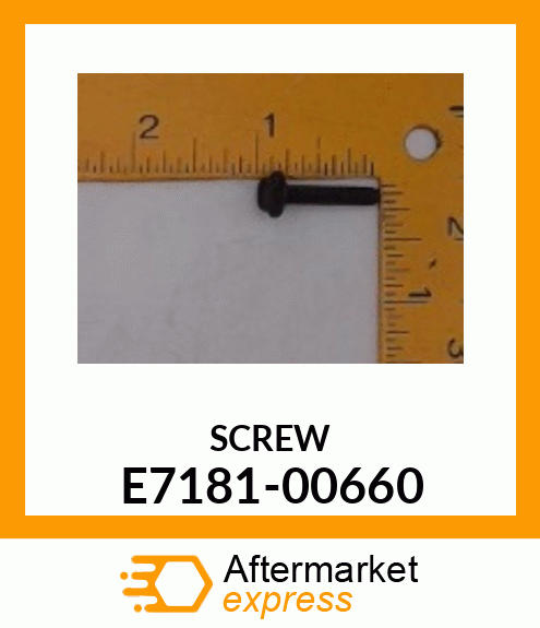 SCREW E7181-00660