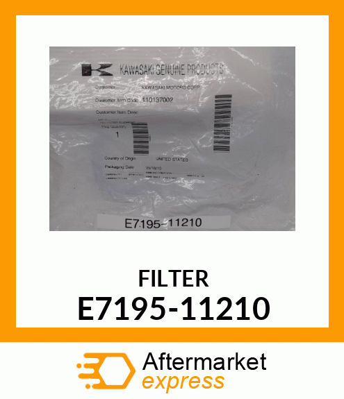ELEMENTAIRFILTER1 E7195-11210
