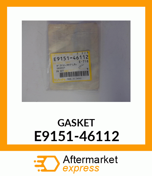 GASKET E9151-46112