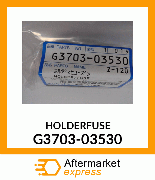 HOLDERFUSE G3703-03530