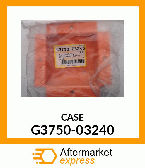 CASE G3750-03240