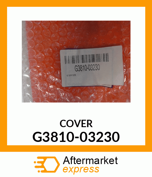 COVER G3810-03230