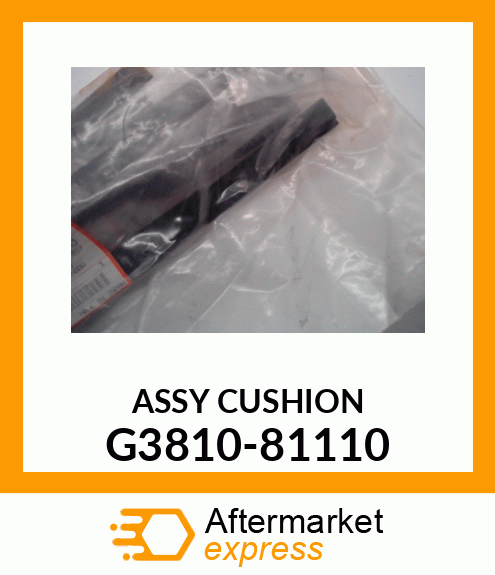 ASSY_CUSHION G3810-81110