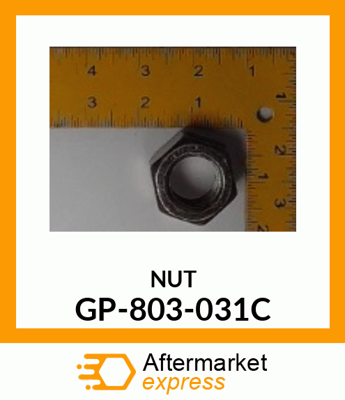 NUT GP-803-031C