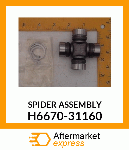 SPIDER ASSEMBLY H6670-31160