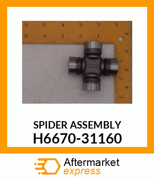 SPIDER ASSEMBLY H6670-31160