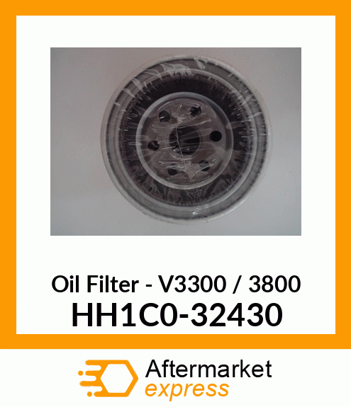 Oil Filter - V3300 / 3800 Oil Filter HH1C0-32430