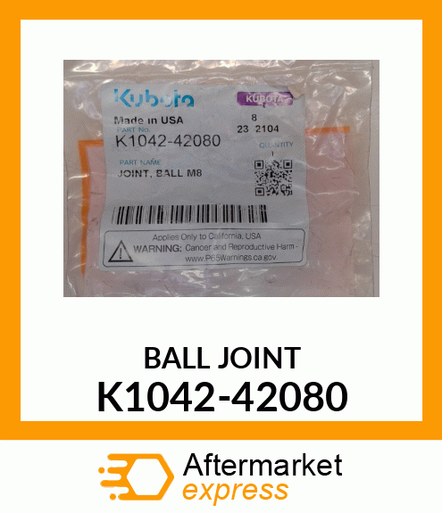 BALL JOINT K1042-42080