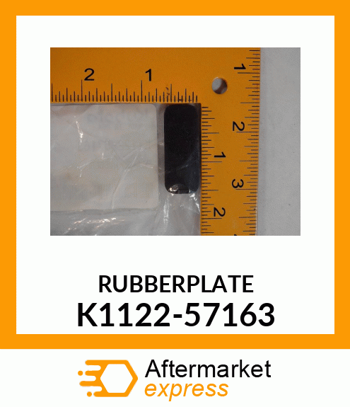 RUBBERPLATE K1122-57163