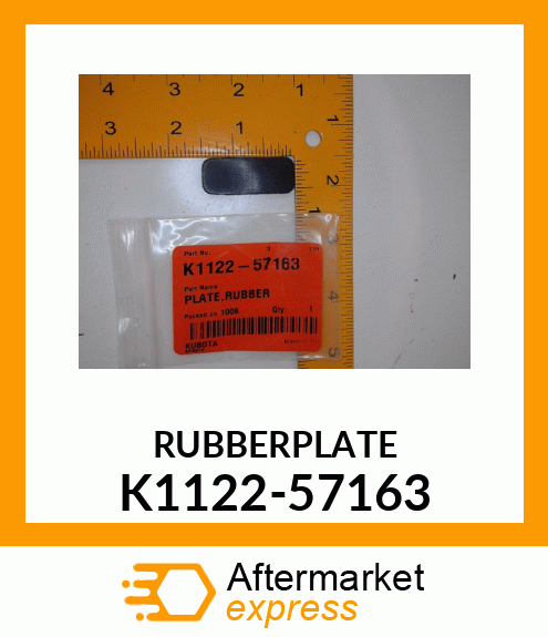 RUBBERPLATE K1122-57163