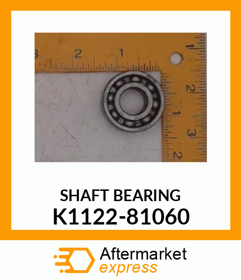 SHAFT BEARING K1122-81060