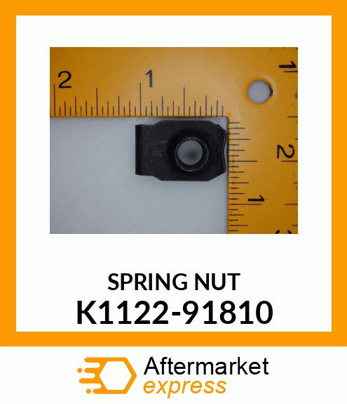 NUT,SPRING K1122-91810