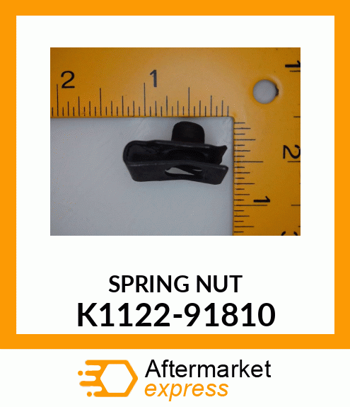 NUT,SPRING K1122-91810