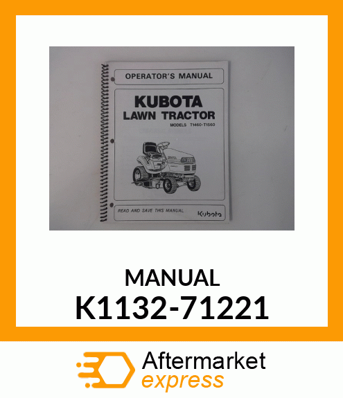 MANUAL K1132-71221