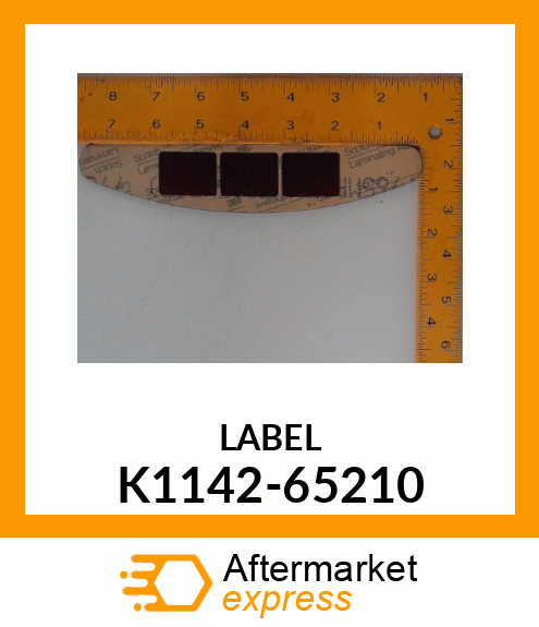 LABEL K1142-65210