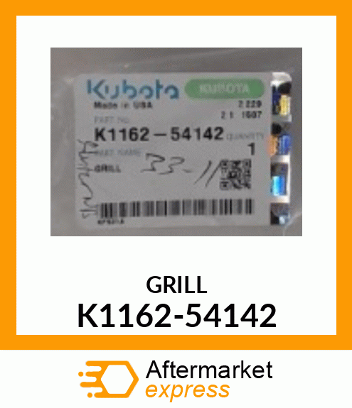 GRILL K1162-54142