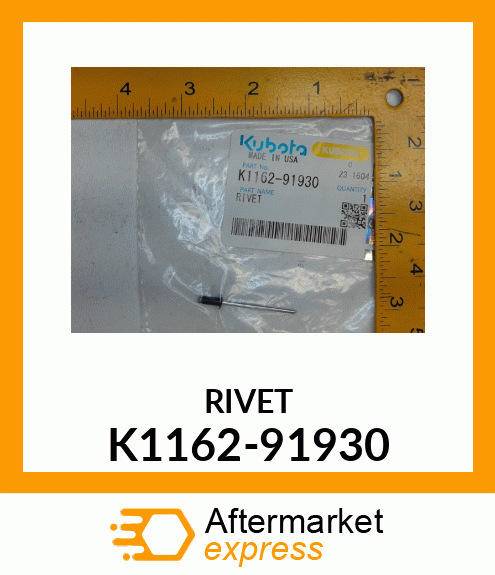 RIVET K1162-91930