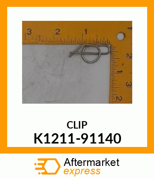 CLIP K1211-91140