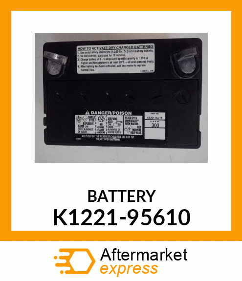 BATTERY K1221-95610