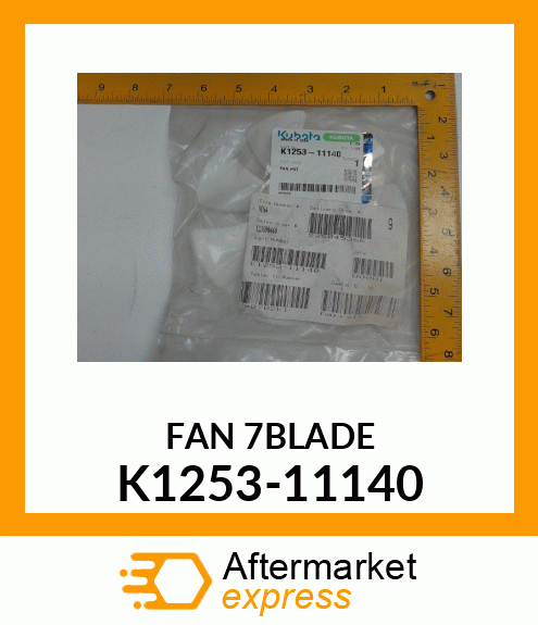 FAN7BLADE K1253-11140