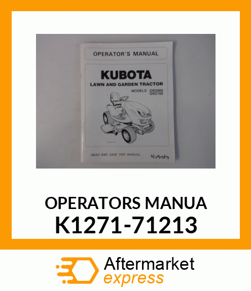 OPERATORS_MANUA K1271-71213