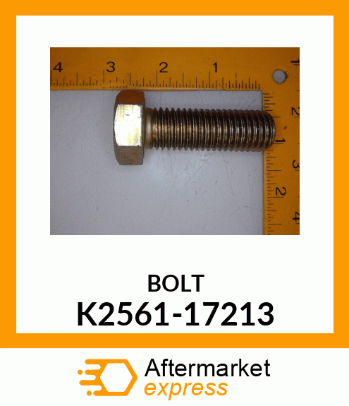 BOLT K2561-17213