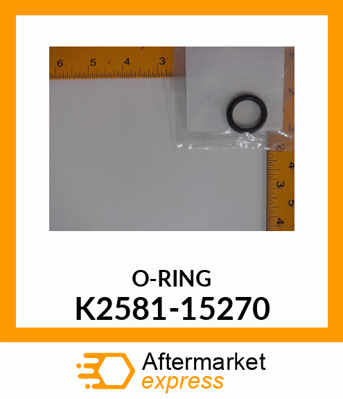 O-RING K2581-15270