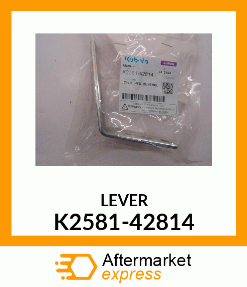 LEVER K2581-42814