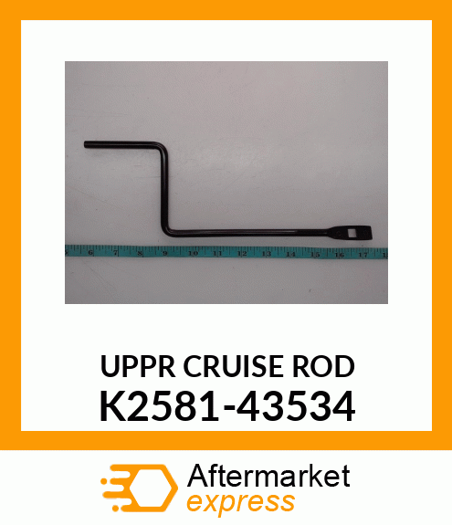 UPPR_CRUISE_ROD K2581-43534