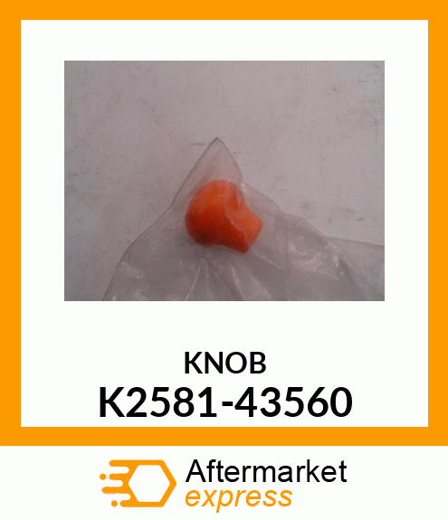 KNOB K2581-43560