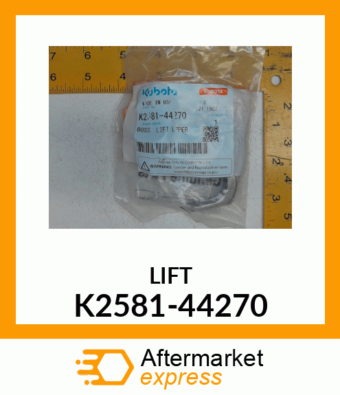 LIFT K2581-44270