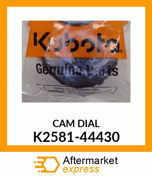 CAMDIAL K2581-44430