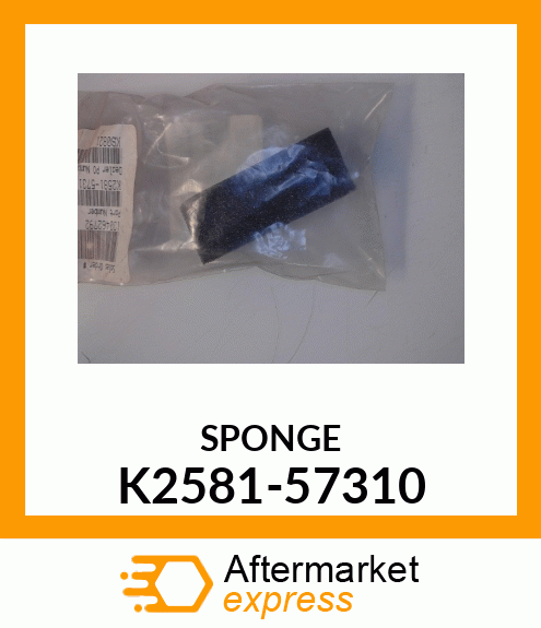 SPONGE K2581-57310