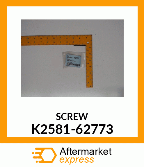 SCREW K2581-62773