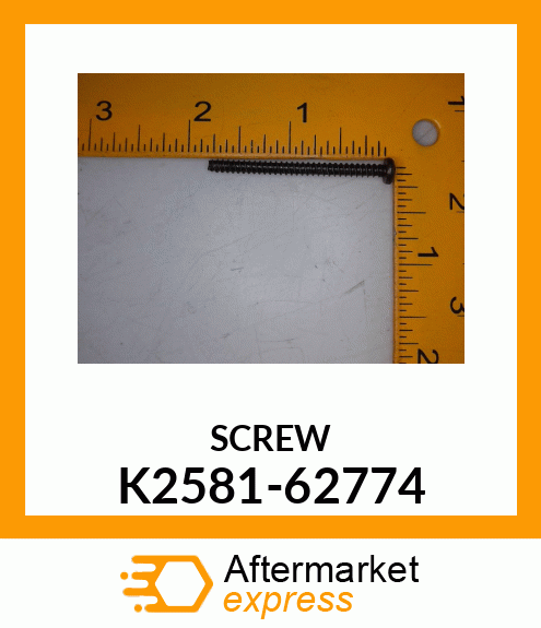 SCREW K2581-62774