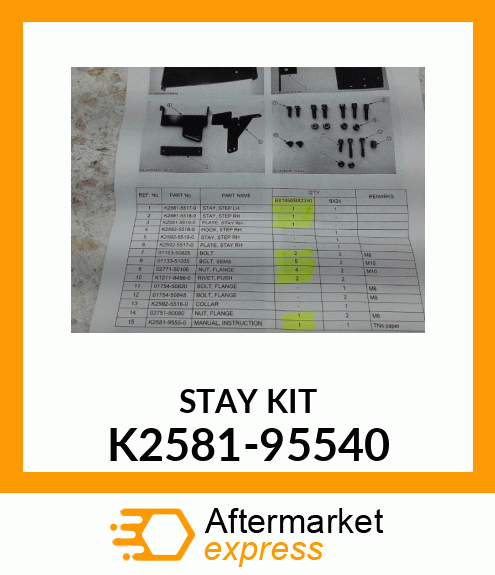 KIT K2581-95540