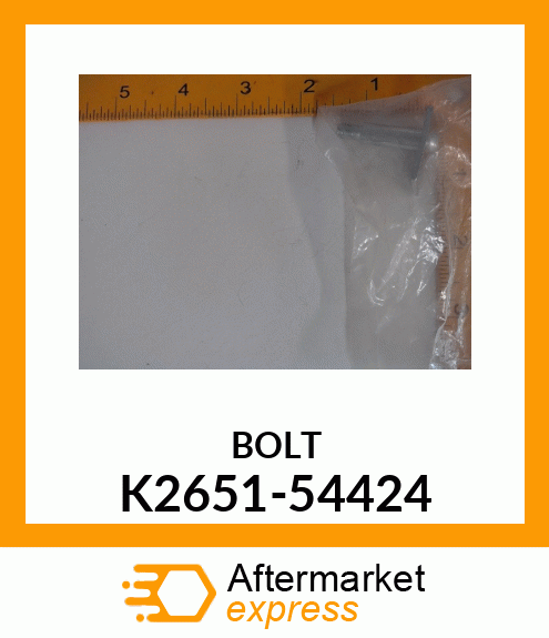 BOLT K2651-54424