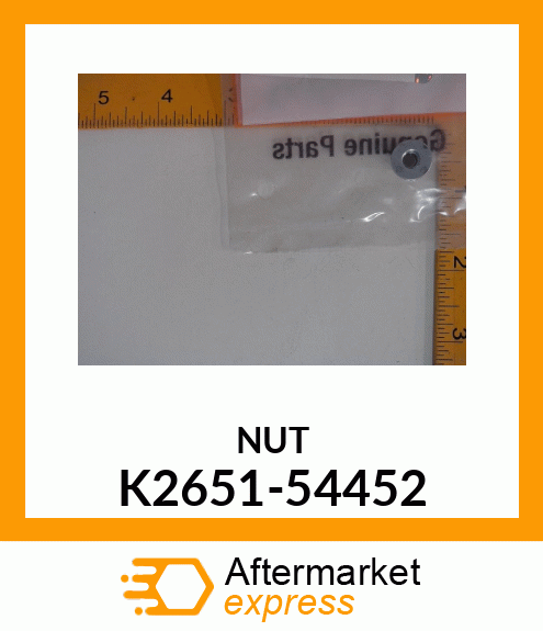 NUT K2651-54452