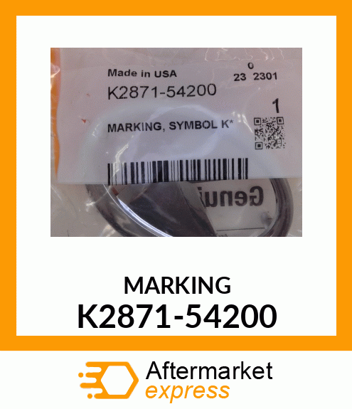 MARKING K2871-54200