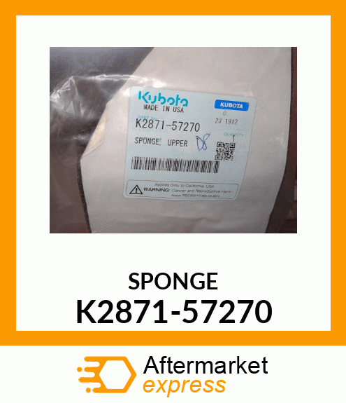 SPONGE K2871-57270