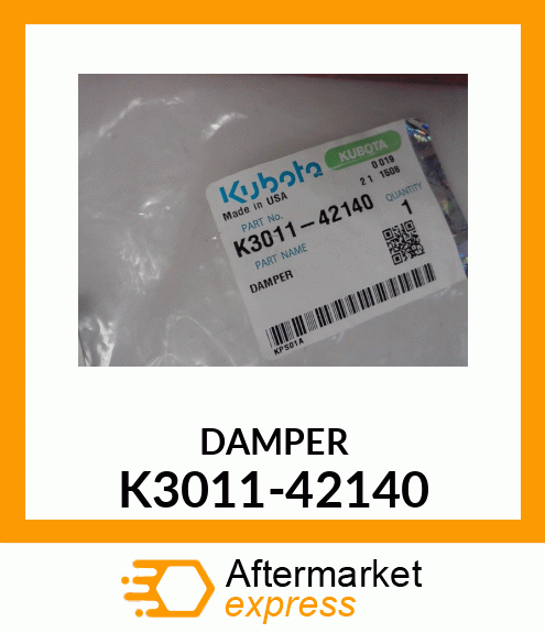 DAMPER K3011-42140